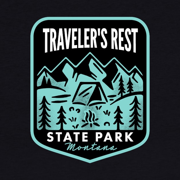 Traveler's Rest State Park Montana by HalpinDesign